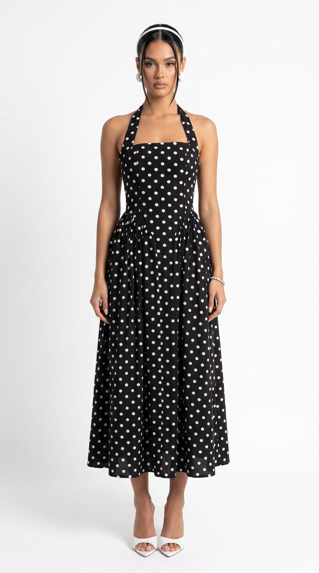 MODELO MIDI DRESS