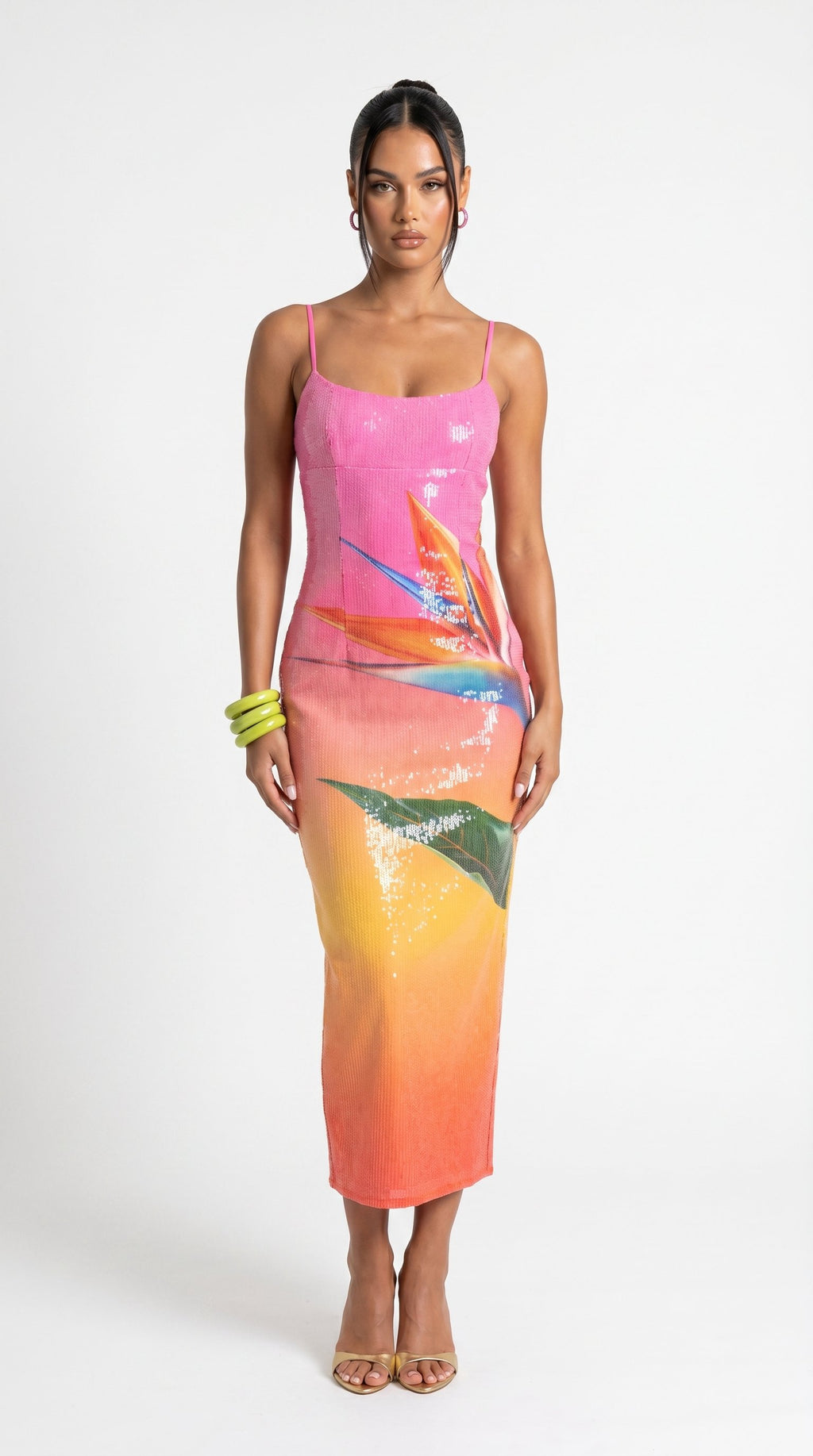 KIRA MIDI DRESS