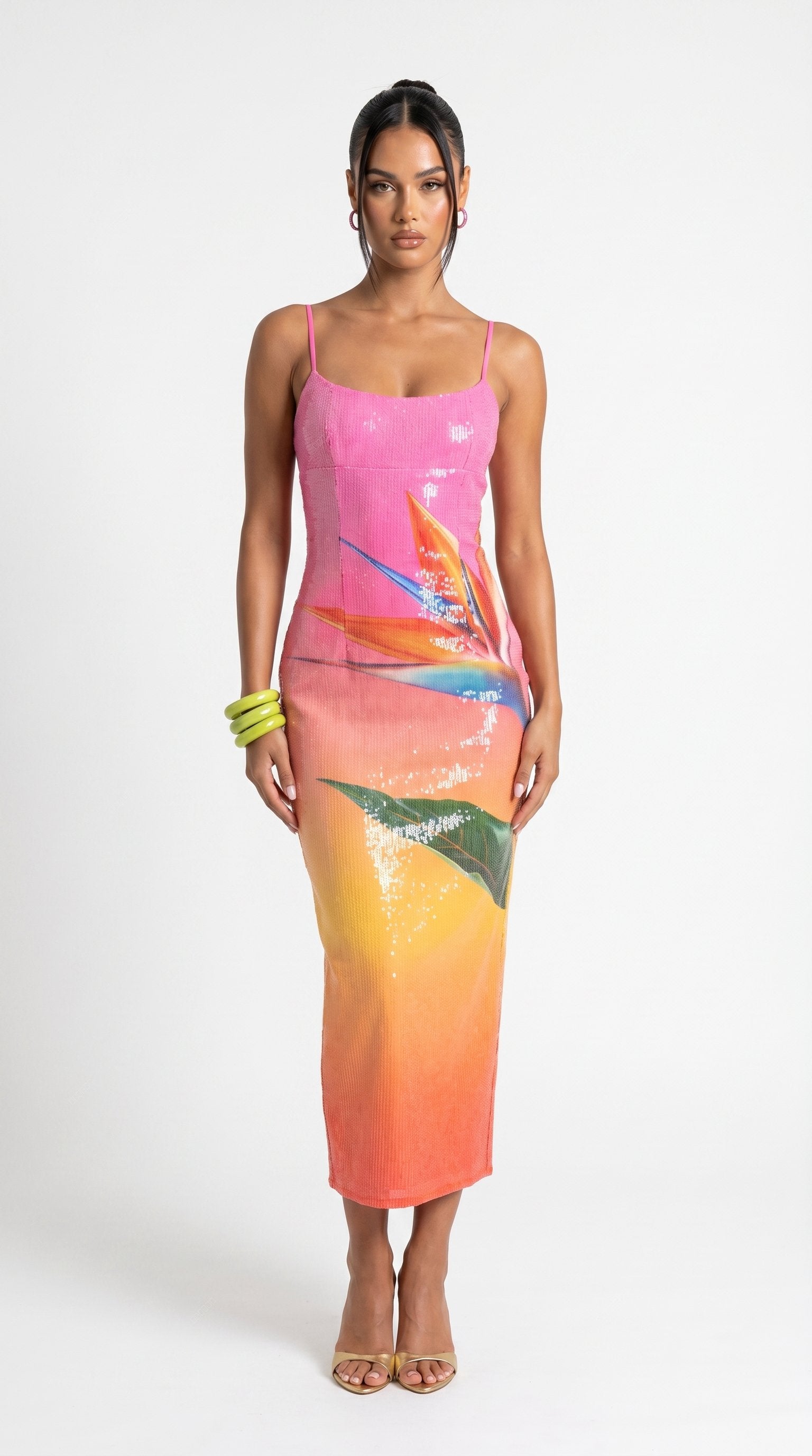 KIRA MIDI DRESS