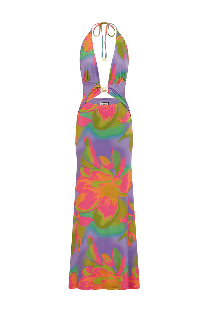HALSTON MAXI DRESS