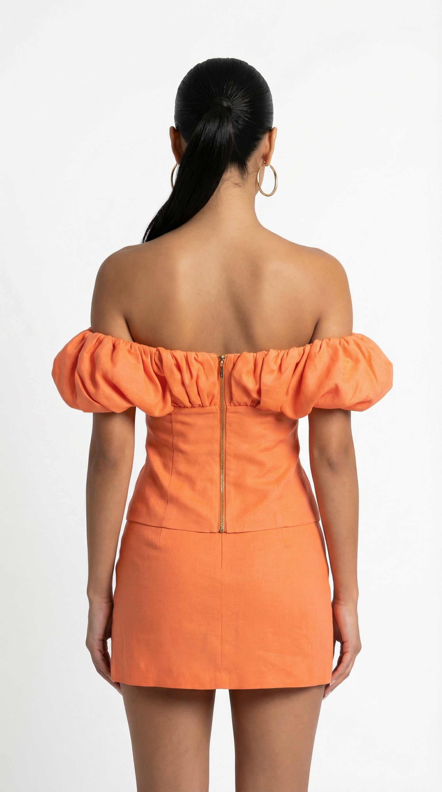 DEGRAVES RUFFLED BUSTIER